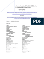 Genetics Analysis and Principles 5th Edition by Brooker ISBN Solution Manual