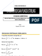 Fungsi Error Dan Fungsi Striling