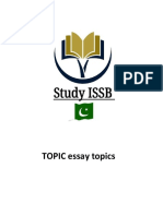 Essay Topics For Initial Interview