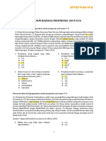 (SOAL) UTUL UGM Bahasa Indonesia 2019