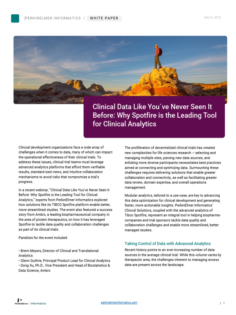 Pki white paper clinical data like youve never seen it before final