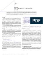 Corrosivity of Water in The Absence of Heat Transfer (Weight Loss Method)