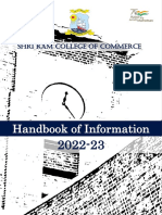 SRCCHandbookof Informationfor Academic Year 202223