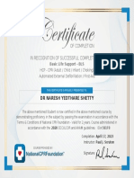BLS Certificate-18 April 2023-18 April 2025