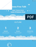 Business Free Talk Lesson 33