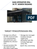 Pelatihan Operator Ipal