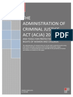 The Administration of Criminal Justice Act Acja 2015