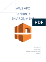 AWS VPC Sandbox