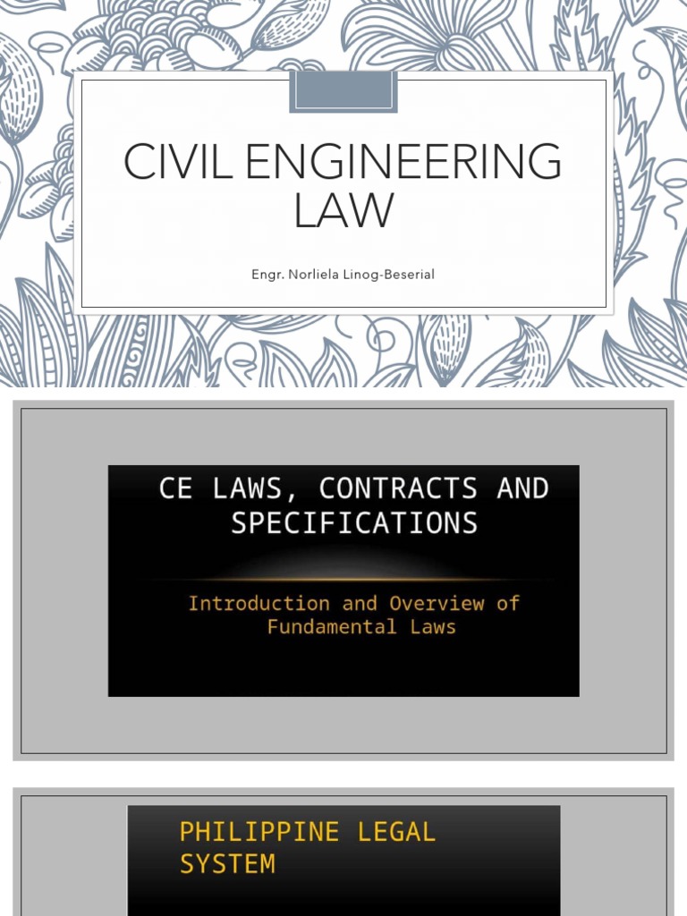 CompilationofCELaw PDF