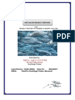 Project Report of Fishery Farming (Inland)