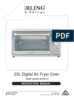 AFD23L G STIRLING BLK Air Fryer Oven CN