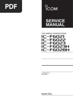 ICOM IC-F6021 F6022 F6023 F6028 Service Manual