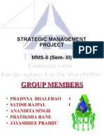 Strategic Management of ITC