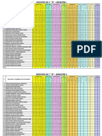 Registro X Bimestre
