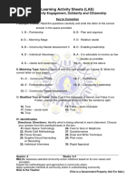 CESC - Q4 - LAS 2 - RTP - Answer Key