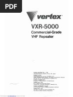 Yaesu Vertex VXR-5000 VHF Service Manual