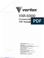 Yaesu Vertex VXR-5000 VHF Service Manual