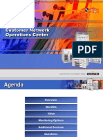 Customer Network Operations Center