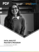 Data Analyst Master's Program