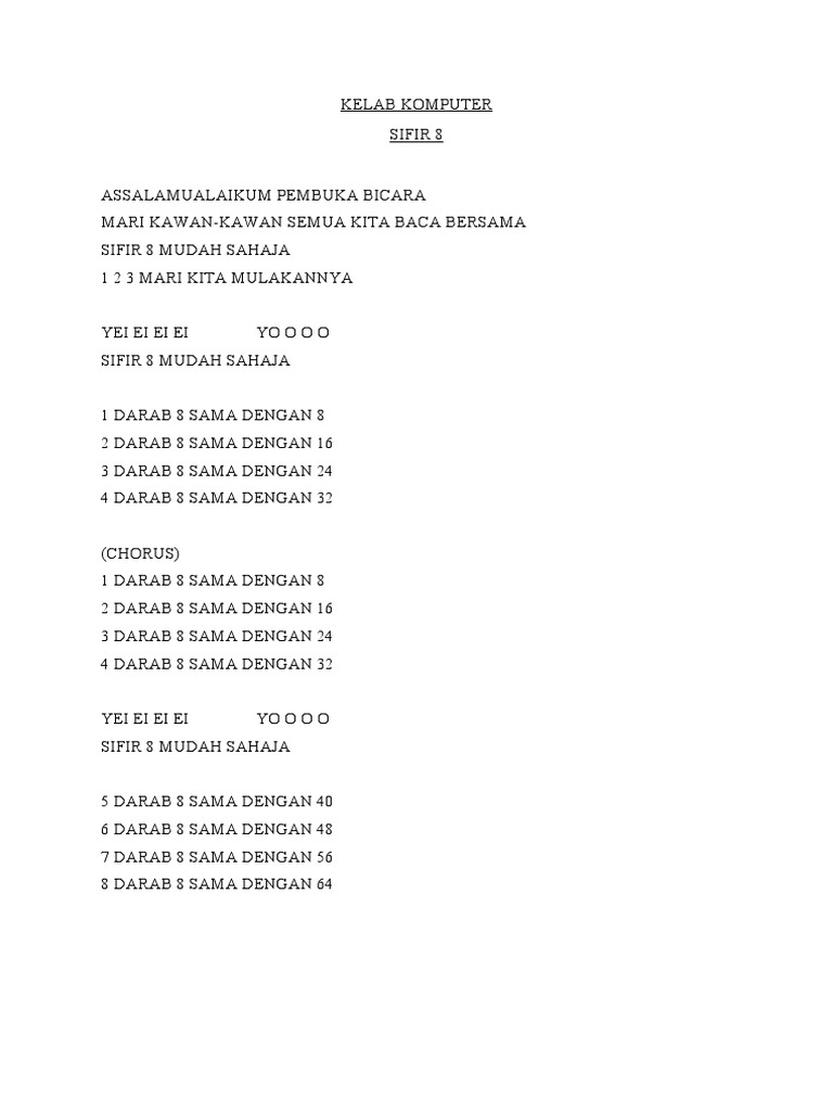 Kelab Komputer Sifir 8 Pdf