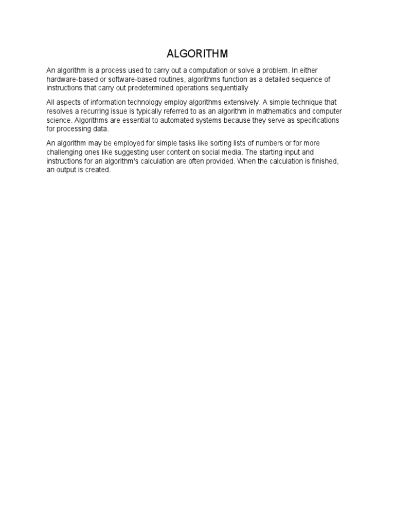 Algorithm | PDF image.