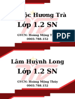 L P 1.2 SN: Lê M C Hương Trà