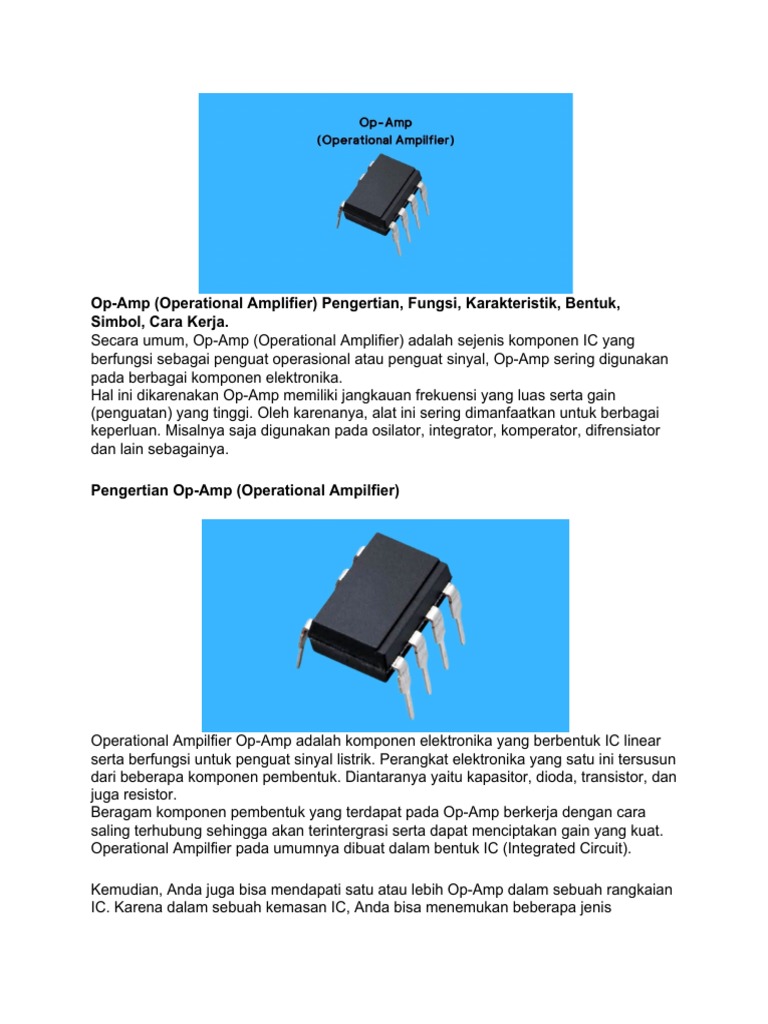 PWM Menggunakan Op-Amp | PDF