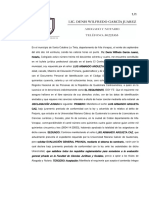 Acta Notarial Dec. Jurada LUIS ARMANDO ARGUETA CAZ, Donde Se Satisfacen Requisitos Reglamentarios para Solicitar Evaluacion General Privada