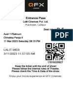 Qfxcinemas Ticket