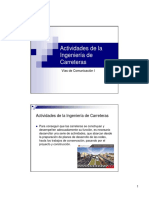 2 Actividades de La Ingeniería de Carreteras