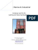 Pacific Marine Cargo Container Lashing Catalog