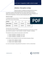 Absorption Costing