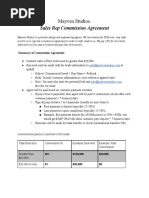 Mayven Studios Sales Agreement