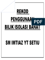 Rekod Penggunaan Bilik Tamu