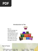 Tea Manufacturing Process Overview | PDF