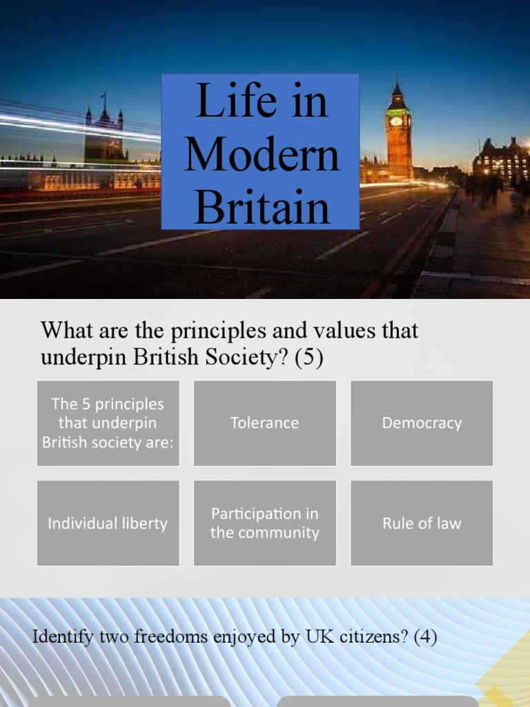 Principles of Modern British Society | PDF | European Union | Bbc