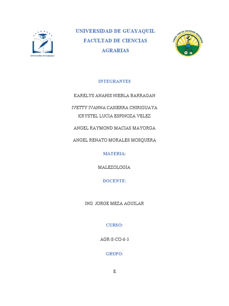 Herbicidas Selectivos Descargar Gratis Pdf Herbicida Organismos