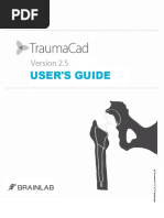 TraumaCad 2.5 User Guide