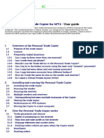 FX Blue Personal Trade Copier For MT4 - User Guide