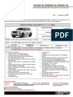 Nissan PATROL 2023 - Price List Qatar