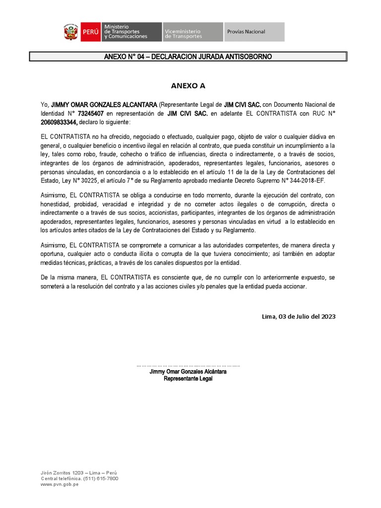 Anexos 4 | PDF