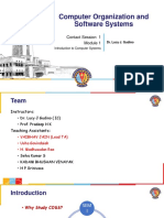 COSS - Contact Session1