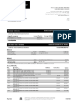 Financial Summary Statement Period 03/10/23 - 04/09/23: Deposit Accounts Total Deposits