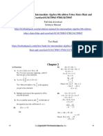 Intermediate Algebra 8th Edition Tobey Slater Blair and Crawford Solution Manual