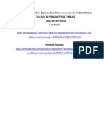 Intermediate Microeconomics 1st Edition Robert Mochrie 113700844X Solution Manual