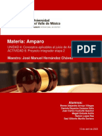 Materia: Amparo: Maestro: José Manuel Hernández Chávez