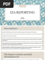 Eia Report Writing: Guidelines For Preparing EIA Reports | PDF ...