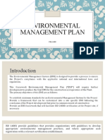 Environmental Management Plan