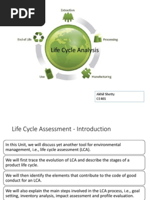 Life Cycle Analysis (12)