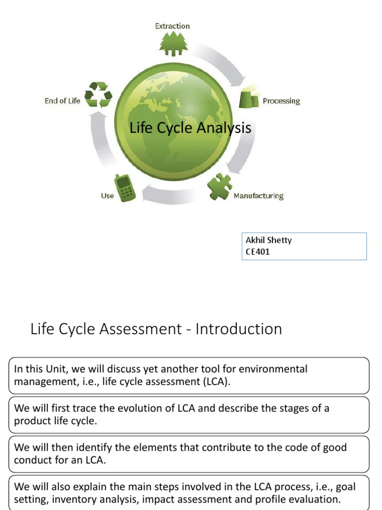 Life Cycle Assessment Overview | PDF | Life Cycle Assessment | Economies
